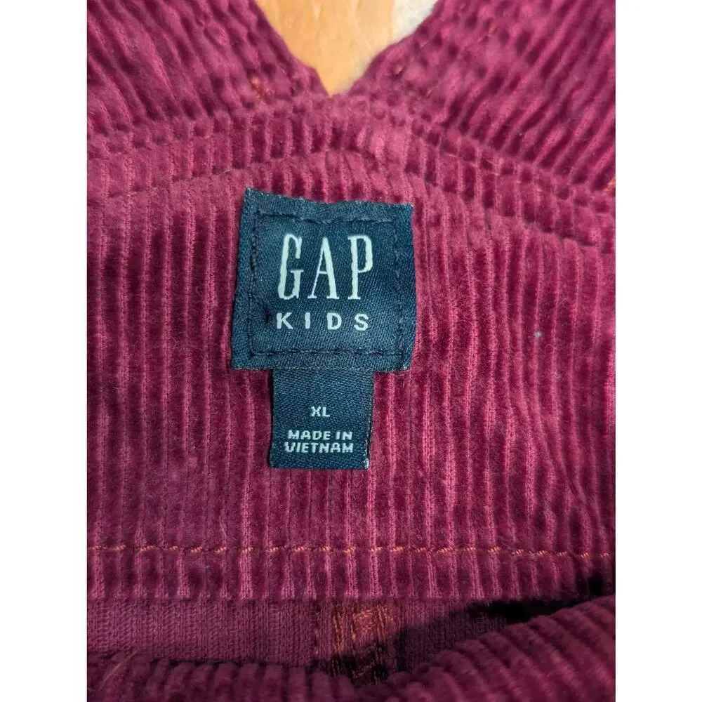 Gap Kids Corduroy Purple, Maroon, NWOT, Girl's XL 12